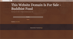 Desktop Screenshot of buddhistfood.org